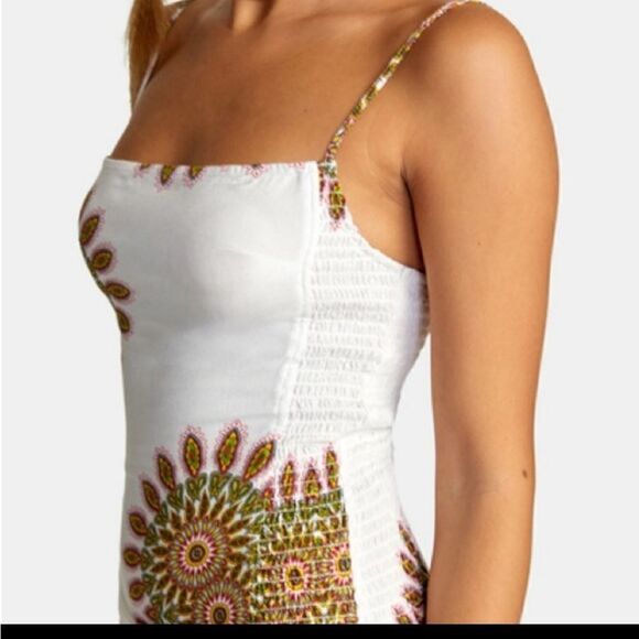 RVCA Kelsey‎ Brookes Dress X-Small Ivory Serotonin Dress  Wave Riding Vehicles - Picture 3 of 13